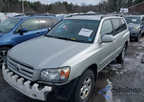 2005 Toyota Highlander from USA, damaged, VIN JTEGD21A750123805